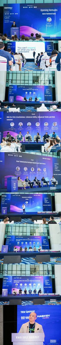 RWA GULF SUMMIT 2025 &amp; NIGHT wrapped up with resounding success at <a href="/DIFC/">DIFC</a>, Dubai on April 29 during <a href="/token2049/">TOKEN2049</a> week!

Co-hosted by <a href="/QNBGroup/">QNBGroup</a>, CBI and <a href="/DMZ_Finance/">DMZ Finance</a>, this highly anticipated summit brought together a diverse group of top banks, institutional investors, sovereign