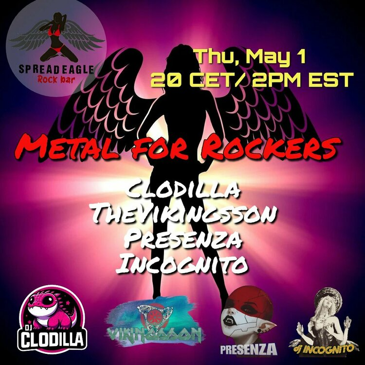 SPREAD EAGLE Metal for Rockers 4DJs - Community Calendar - Genesis3DX genesis3dx.com/events/event/3…