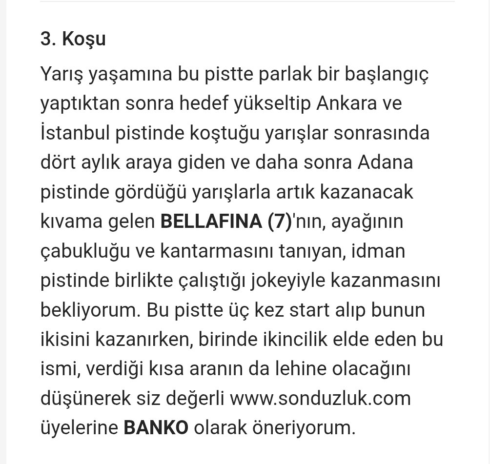 Yuvaya dönen BELLAFINA akşam gezintisini tamamlayıp ahırın yolunu tuttu.

<a href="/UfkCakir/">Ufuk Çakır</a> 
sonduzluk.com