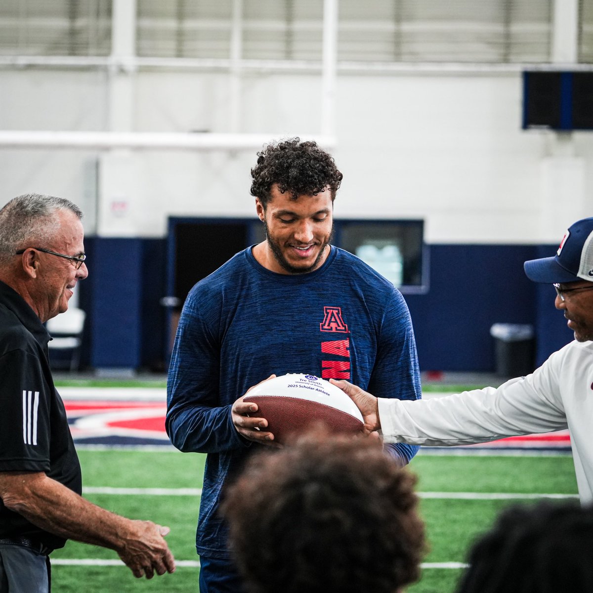 ArizonaFBall's tweet photo. Congrats to @tresmiith on being awarded as the 2025 @NFFsoArizona Scholar Athlete of the Year! https://t.co/g17VAUWK0R