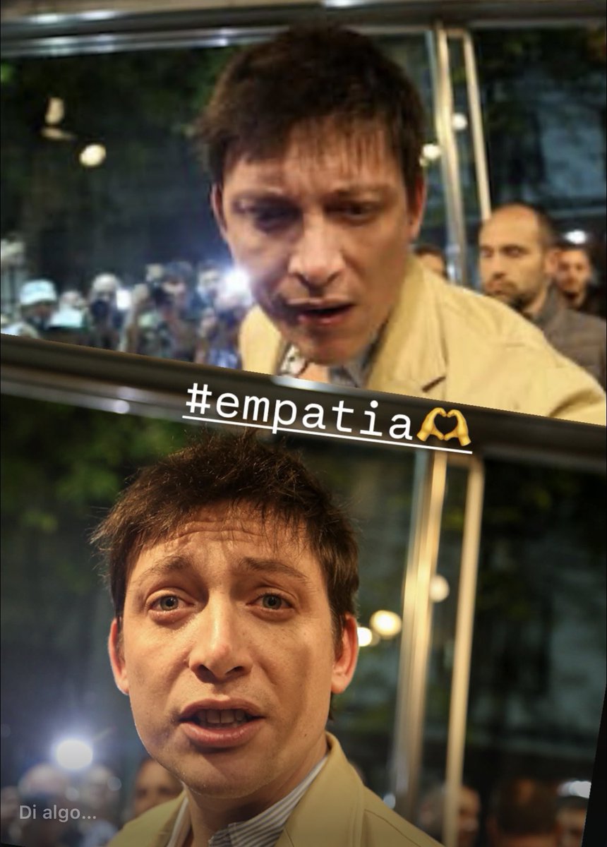 Estoy mal.
Me acabo de enterar que Santi CAPUTO tiene cara de boliviana.
Ya no sé en qué creer, bai.