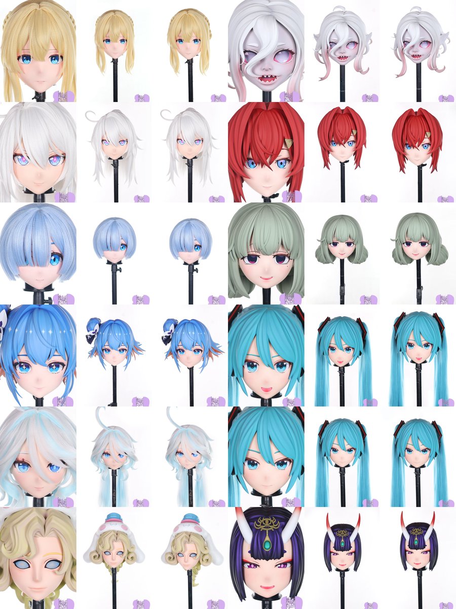 #kigurumi 
昨天的和今天的，终于把51之前的单子清理完啦