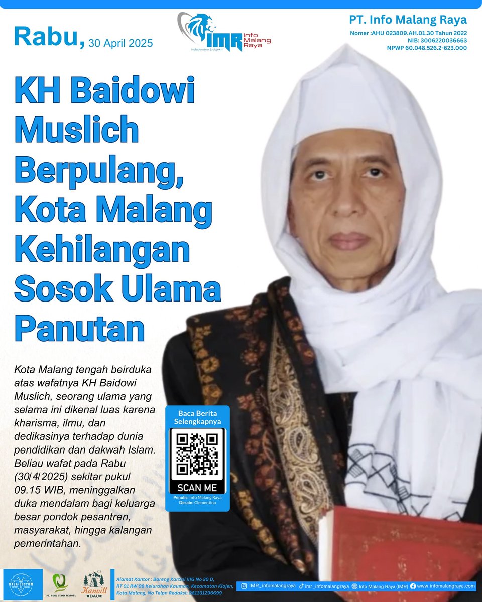 imr_malangraya's tweet photo. Innalilahi wainnailaihi rojiun https://t.co/HAzQXLNmVz