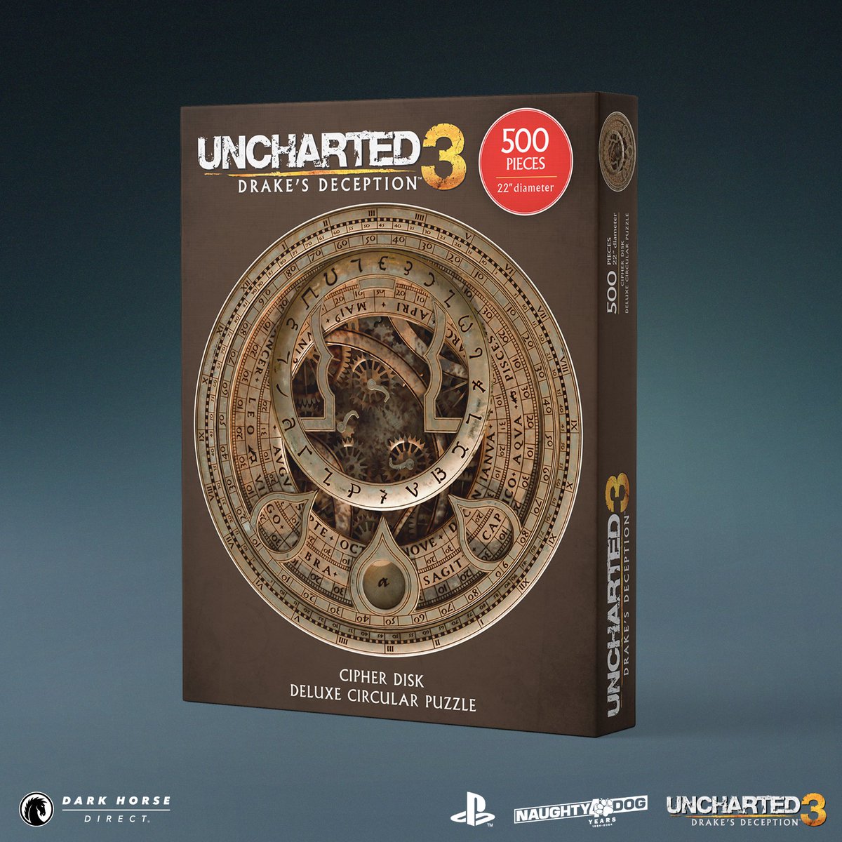 Dark Horse Direct (@darkhorsedirect) on Twitter photo Celebrating 40 years of <a href="/Naughty_Dog/">Naughty Dog</a>, we've teamed up to bring you two new deluxe puzzles: a 500-piece circular puzzle of the Cipher Disk from #Uncharted, and a 2-sided 1,000-piece tribute to #TheLastofUs Part II. Pre-order yours today! bit.ly/4370vPs
<a href="/DarkHorseComics/">Dark Horse Comics</a> Celebrating 40 years of <a href="/Naughty_Dog/">Naughty Dog</a>, we've teamed up to bring you two new deluxe puzzles: a 500-piece circular puzzle of the Cipher Disk from #Uncharted, and a 2-sided 1,000-piece tribute to #TheLastofUs Part II. Pre-order yours today! bit.ly/4370vPs
<a href="/DarkHorseComics/">Dark Horse Comics</a>