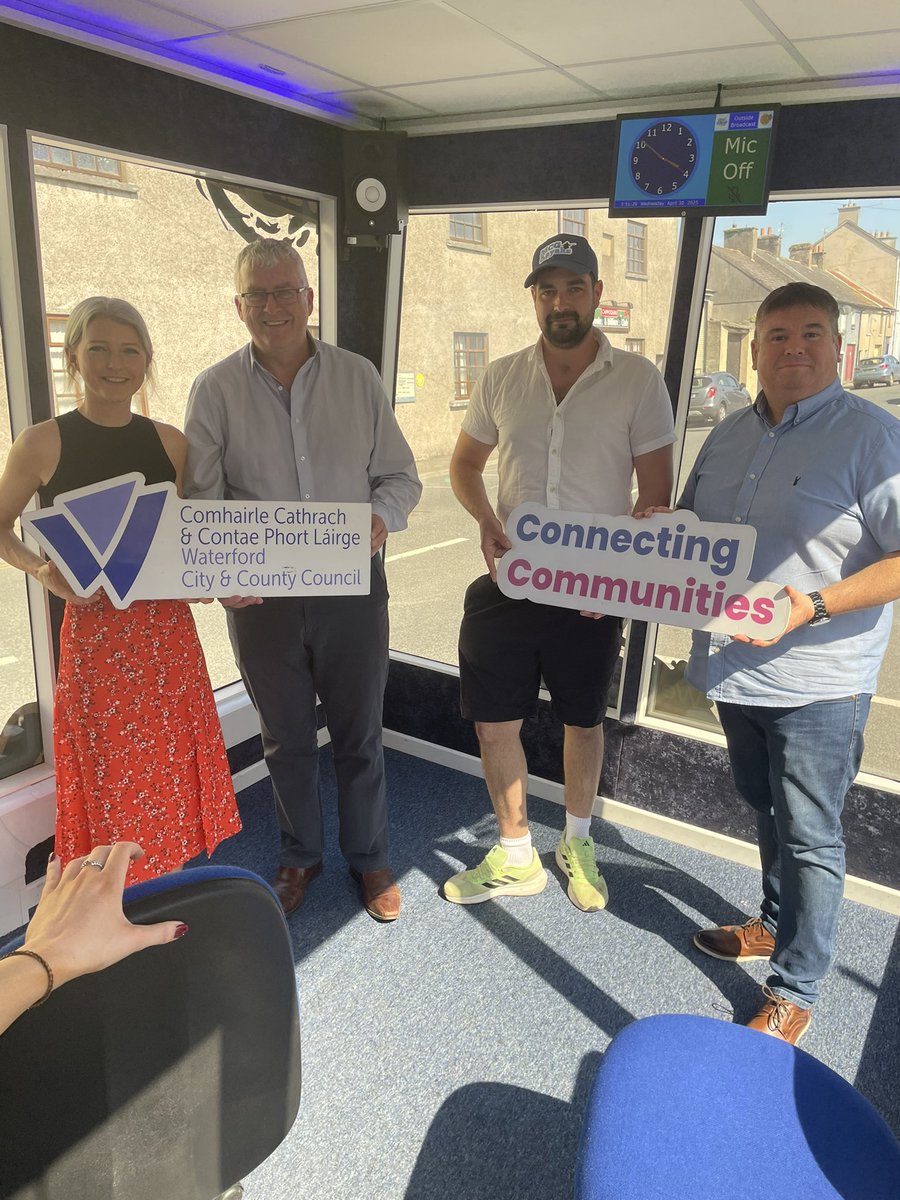 Plenty of things happening down here in Cappoquin as the Connecting Communities Roadshow takes place today in Cappoquin Community Centre from 5:30 to 7:30 🎉  ☀️ 

Make sure to pop down to find about services, resources and funding opportunities available to your community !
