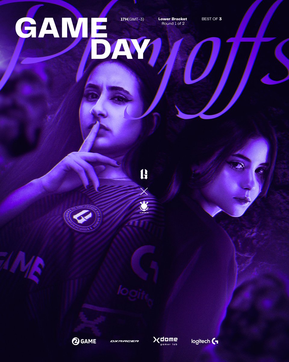 TUDO OU NADA 🔥 

⏰  17h
🆚  <a href="/sccp_esports/">Corinthians Esports</a> 

#PlayPurple