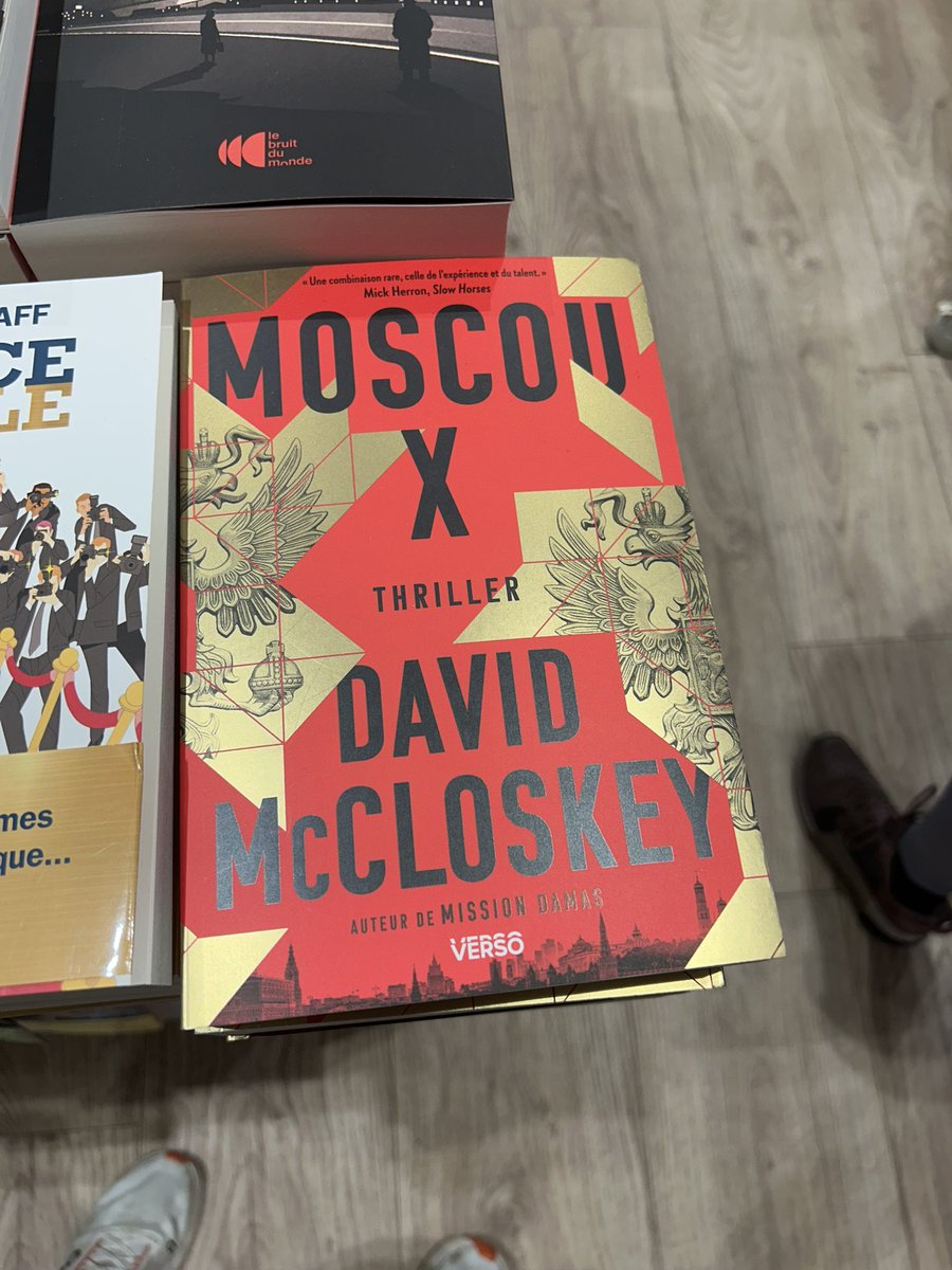 Spotted in Paris! <a href="/mccloskeybooks/">David McCloskey</a>