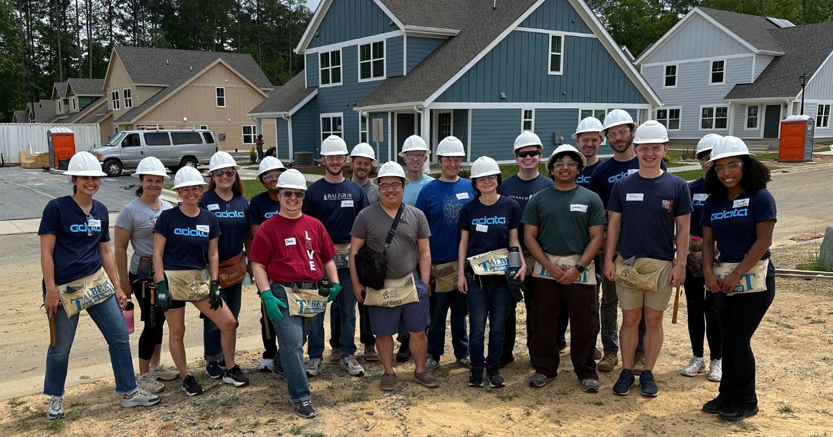 CData Software (@cdatasoftware) on Twitter photo April is Global #Volunteer Month. 🔨 Last Friday team members local to #CData HQ participated in a <a href="/orangehabitat/">Habitat for Humanity of Orange County, NC</a> build. 🎉 We celebrate how our team works together to empower strong connections within the community! #cdatasoftware #NationalVolunteerWeek April is Global #Volunteer Month. 🔨 Last Friday team members local to #CData HQ participated in a <a href="/orangehabitat/">Habitat for Humanity of Orange County, NC</a> build. 🎉 We celebrate how our team works together to empower strong connections within the community! #cdatasoftware #NationalVolunteerWeek
