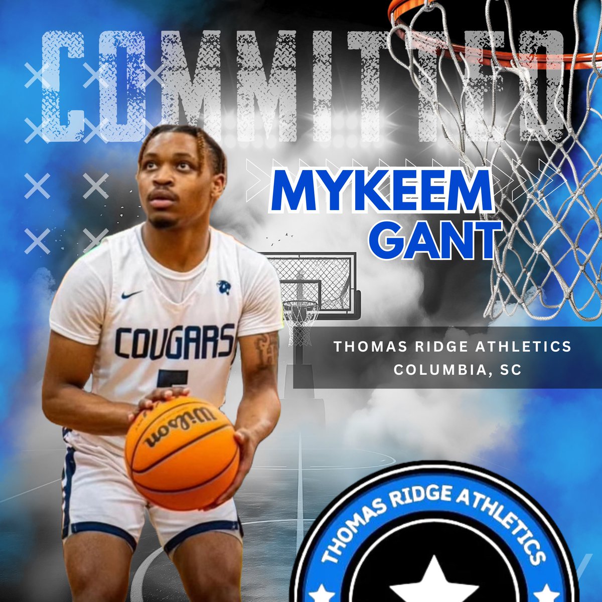 Thomas Ridge Athletics (@trasports1) on Twitter photo WELCOME Mykeem Gant to Thomas Ridge Athletics!
A relentless competitor who checks every box - Mykeem is all in and ready to make an impact. The grind starts NOW‼️
<a href="/MykeemGant/">Mykeem Gant</a> WELCOME Mykeem Gant to Thomas Ridge Athletics!
A relentless competitor who checks every box - Mykeem is all in and ready to make an impact. The grind starts NOW‼️
<a href="/MykeemGant/">Mykeem Gant</a>