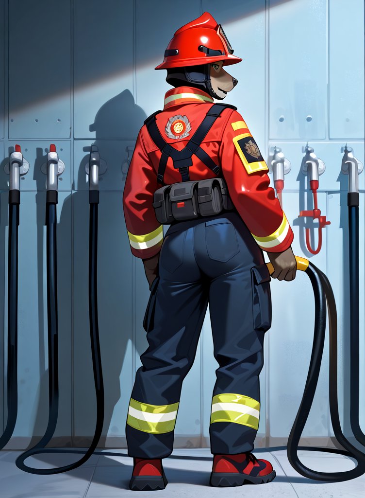 Alex3dmodeling's tweet image. i have a big furry scene i'm working on right now, will be on my patreon and cults3d profiles! #furry #firefighter #stl #3DModel