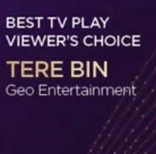 azificareee's tweet photo. Guys we won😭
Best tv play- Tere Bin
OST- kya hoti hain bewafai
Best tv actor femal- Yumna Zaidi
Best tv actor male -Wahaj Ali

Congratulations fd🫂🫂😭😭

#YumnaZaidi #WahajAli #TereBin https://t.co/KsmcZq3V9H