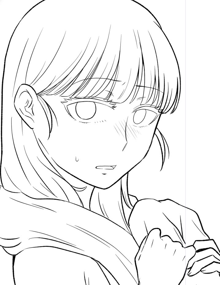 今度のキャラはほぼ赤面してる。可愛い 