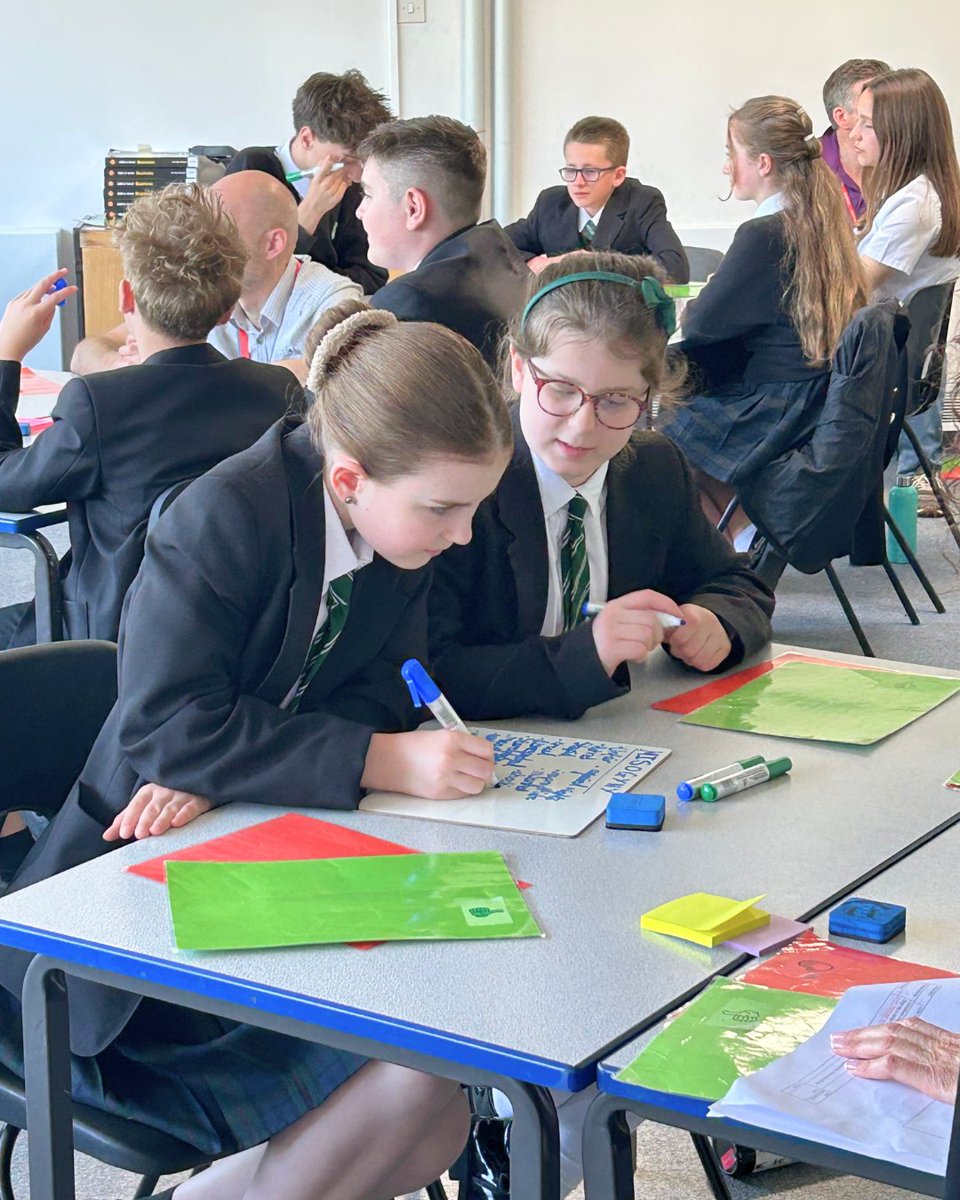 FearnhillSchool's tweet photo. We’ve had an exciting morning here at Fearnhill as @ITV came in to film our students taking part in a workshop with charity @Dignifyorg . It will be aired on Good Morning Britain tomorrow (Thurs) morning, be sure to tune in!
#itv #dignify #fearnhillschool https://t.co/0gvuBVHAsE