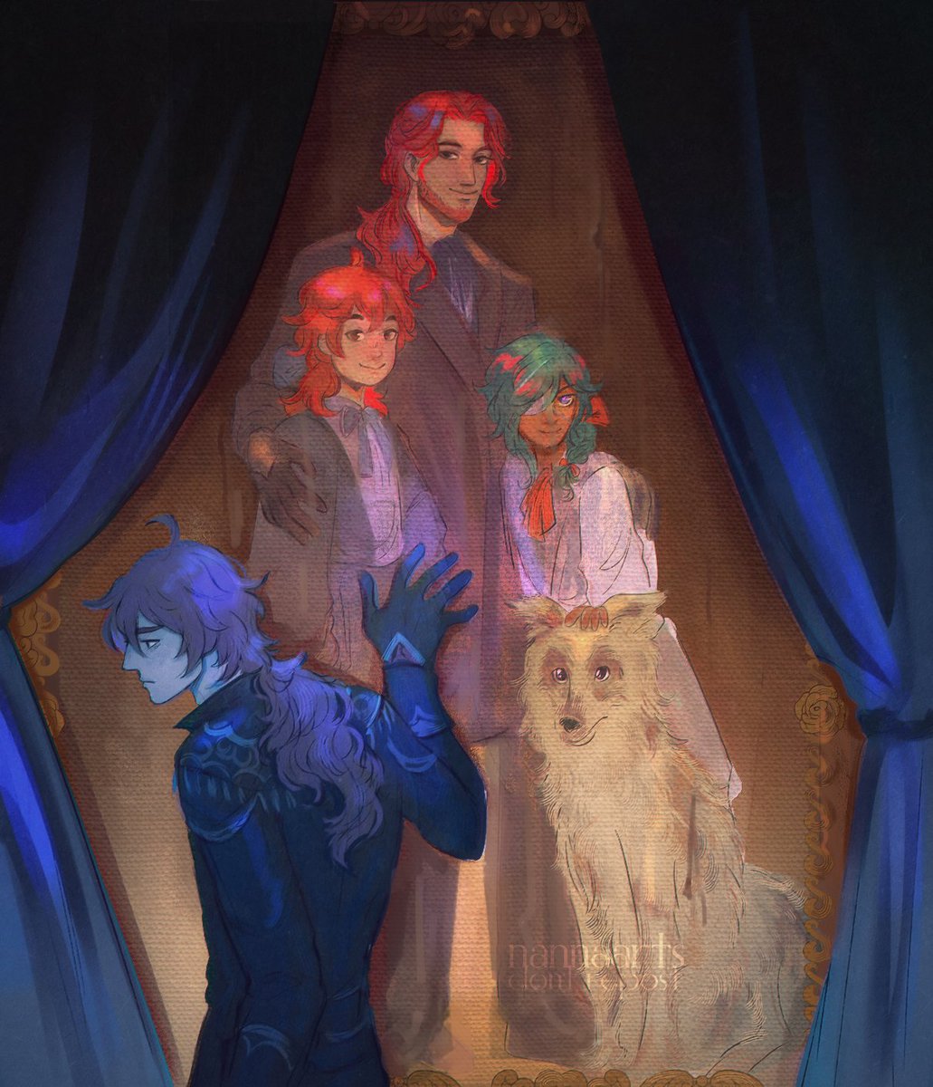 hits the birthday boy with the angst beam ♡⸜(˃ ᵕ ˂ )⸝ #diluc #genshinimpact