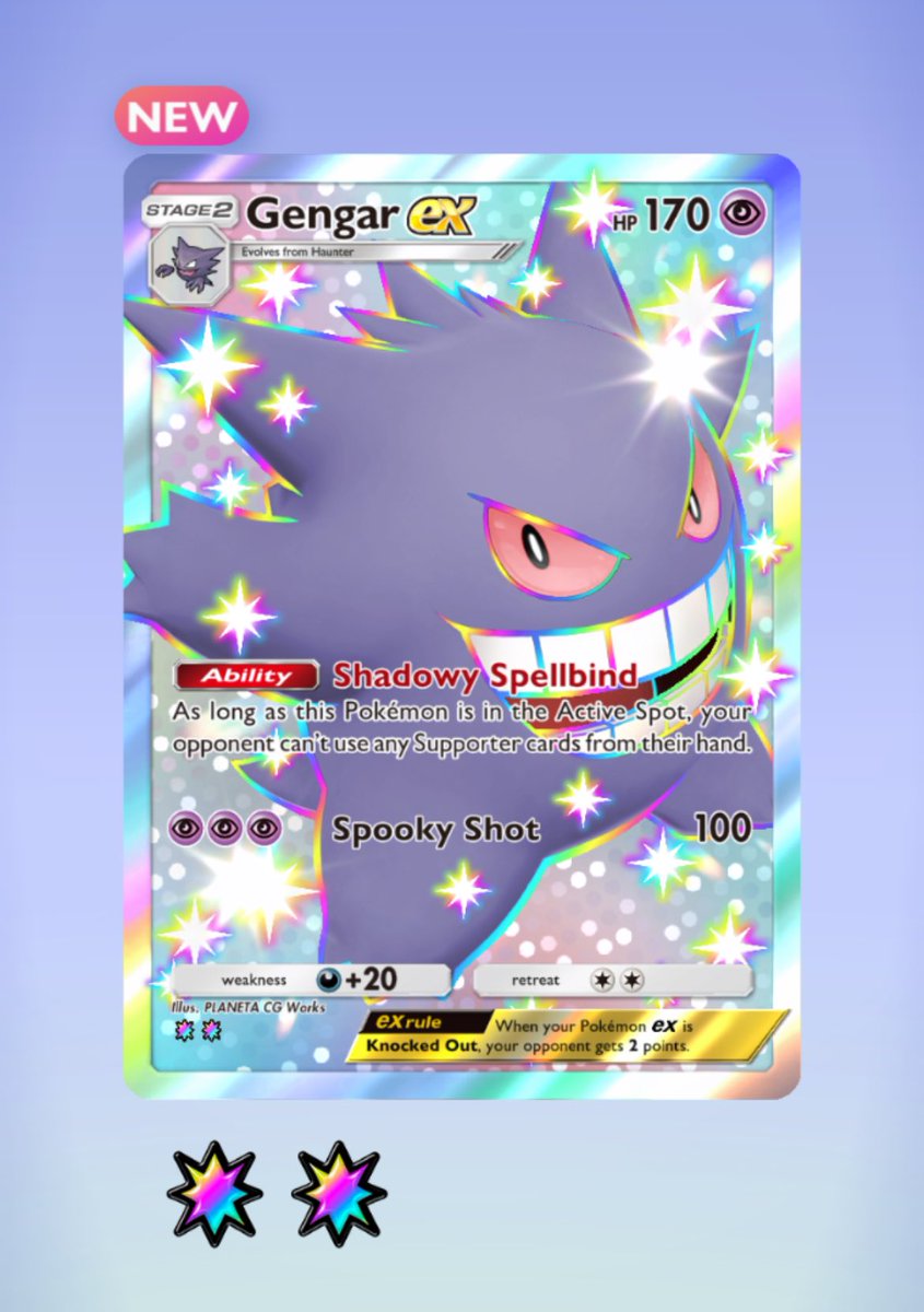 PokeGzl's tweet image. I pulled my chase from the new set 👯
#Pokemon #PokemonTCGPocket