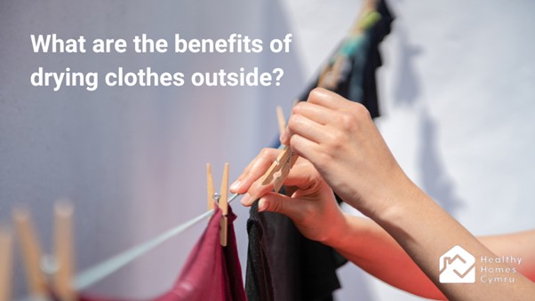 ☀️ Enjoying the warmer weather? Make the most of it and dry your clothes outside!

Here are some benefits to drying your clothes outside in the sunshine:

- Saves money and energy usage 
- Minimises carbon footprint
- Helps to prevent a build up of moisture in your home
