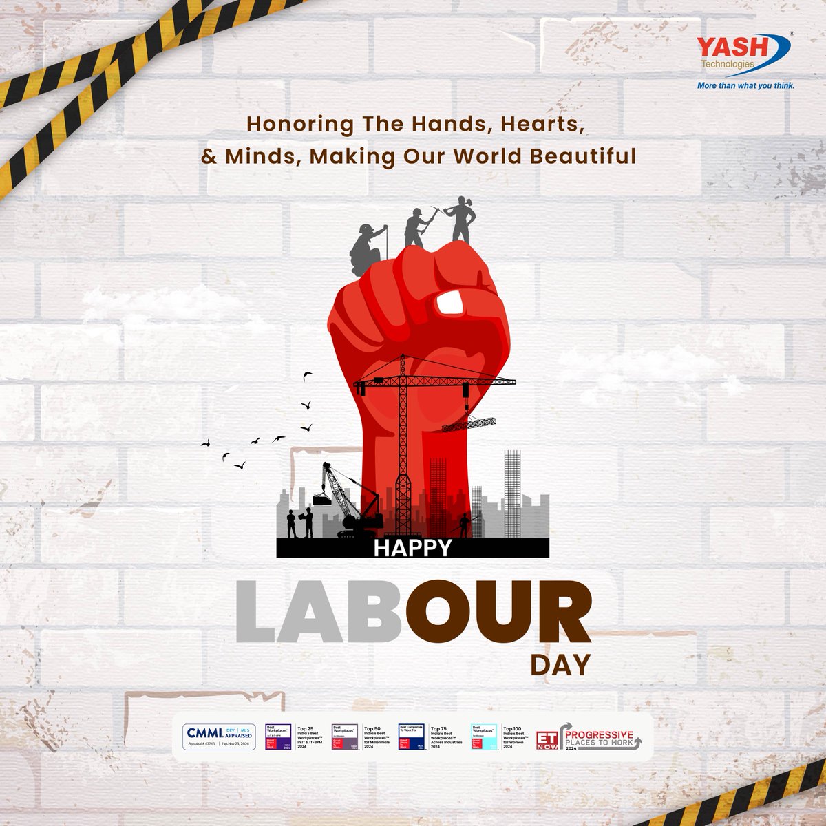 YASH_Tech's tweet image. Every invention. Every solution. Every success. Fueled by passion, powered by people!

#MayDay2025 #StrengthInEverySkill #CreatingPossibilities #LifeAtYASH #LabourDay