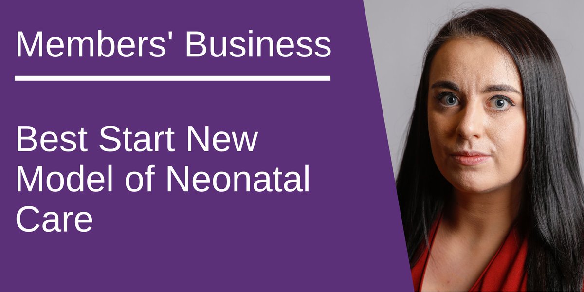 Scottish Parliament (@scotparl) on Twitter photo Today's Members’ Business will be led by <a href="/MGallacherMSP/">Meghan Gallacher MSP</a>, who will discuss the Best Start new model of neonatal care.
📑 Full Motion: ow.ly/Syn750VJ14F
📺 Watch live from 5:10pm: ow.ly/Fsgf50VJ14E Today's Members’ Business will be led by <a href="/MGallacherMSP/">Meghan Gallacher MSP</a>, who will discuss the Best Start new model of neonatal care.
📑 Full Motion: ow.ly/Syn750VJ14F
📺 Watch live from 5:10pm: ow.ly/Fsgf50VJ14E