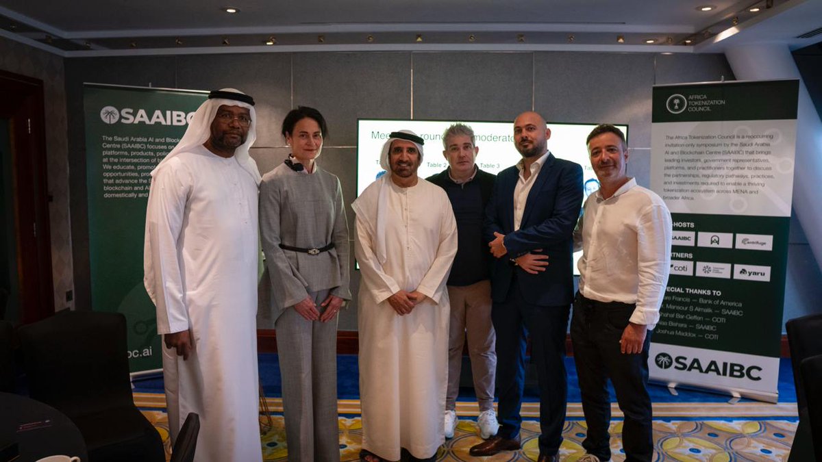 The RWA Summit Roundtable in Dubai has just concluded. Leaders convened to discuss pathways to tokenization including; Dr. Abdulla Ali AlMubarak, ⁠Clare Francis, ⁠His Highness Sheikh Awad Mohamed Bin Sheikh Mujren, ⁠Joshua Maddox, Alaa Bishara, &amp; Shahaf Bar-Geffen.
$COTI