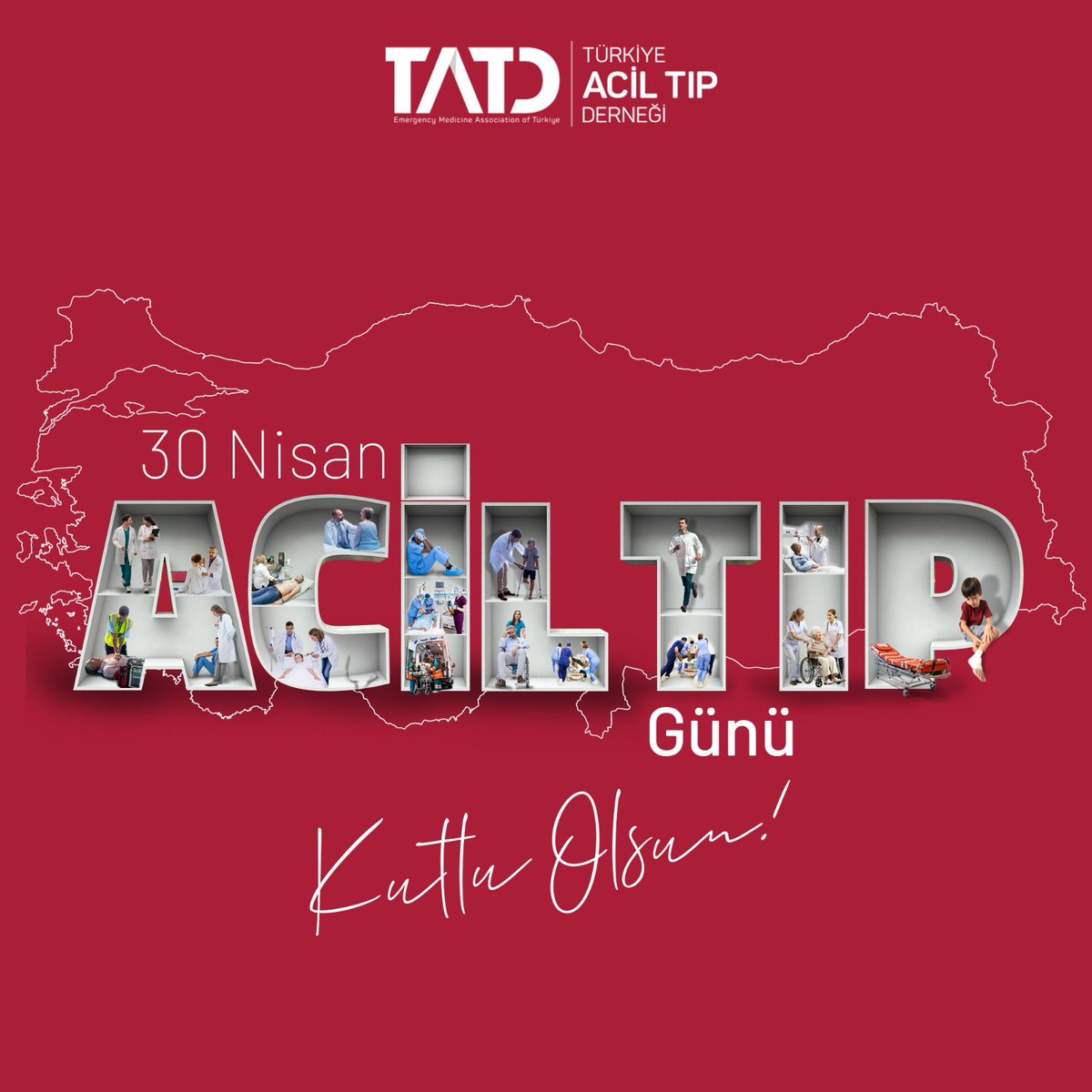 Acil tıp, tüm kapılar kapandığında açık kalan kapıdır.
#AcilTıp #İlkveAcilYardım #30Nisan #AcilTıpGünü
