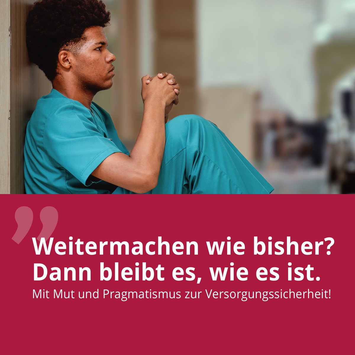 ⚫️🔴-Regierung hat die Chance auf einen Kurswechsel: #Pflege darf nicht mehr am Taschenrechner scheitern!
😶‍🌫️ Realismus statt Fantasie-Personalvorgaben!
🌎 Internationales Personal raus aus der Warteschleife, rein in die Versorgung!
📈 Flexibilität &amp; Pragmatismus sichern Pflege!