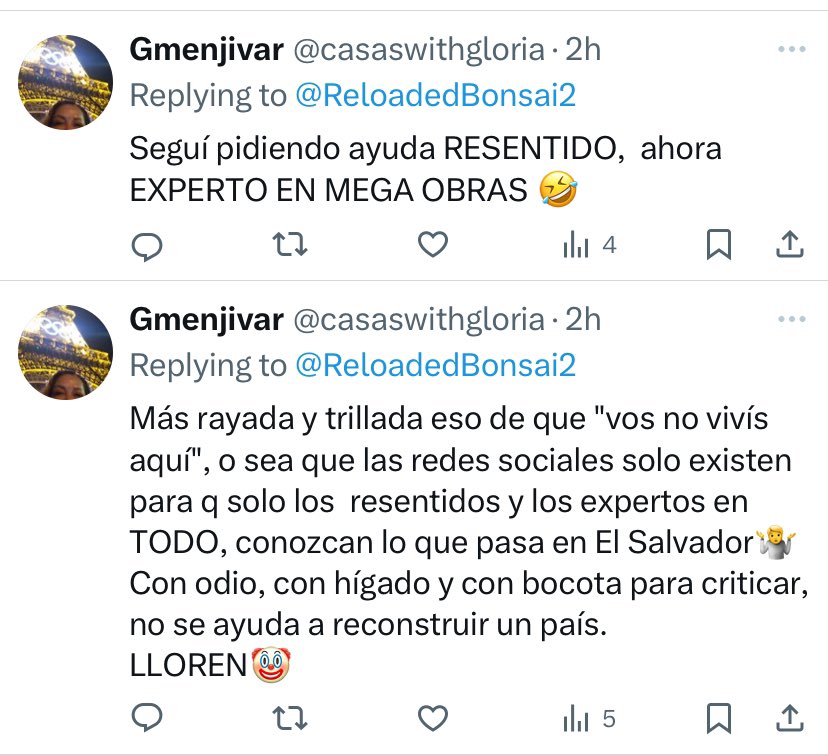 ReloadedBonsai2's tweet photo. La ignorancia de una persona qué nisiquiera vive en el pais y no tiene no idea de la situación!! Pero no quiere perder likes! Así qué sigue alabando 🤭 Lo malo qué sé queda sin argumentos y bloquea! Por cierto, si la ven diganle qué si quiere le
Puedo regresar su azucar! 🙄 https://t.co/4y2JYtEcpF