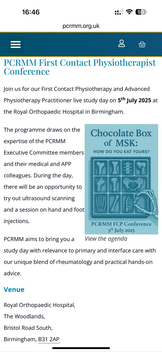 PCRMM Society (@pcrsociety) on Twitter photo Unique opportunity for #firstcontactpractitioners
Discussions on #bloodtests #chronicpain #spinalinjections #spinalsurgery #foothealth by our own exec team
And Workshop on #injections by <a href="/sommcourses/">The Society of Musculoskeletal Medicine</a> <a href="/sharonchanb/">Sharon Chan</a> and Helen Welch
pcrmm.org.uk/product/pcrmm-… book now for discount Unique opportunity for #firstcontactpractitioners
Discussions on #bloodtests #chronicpain #spinalinjections #spinalsurgery #foothealth by our own exec team
And Workshop on #injections by <a href="/sommcourses/">The Society of Musculoskeletal Medicine</a> <a href="/sharonchanb/">Sharon Chan</a> and Helen Welch
pcrmm.org.uk/product/pcrmm-… book now for discount
