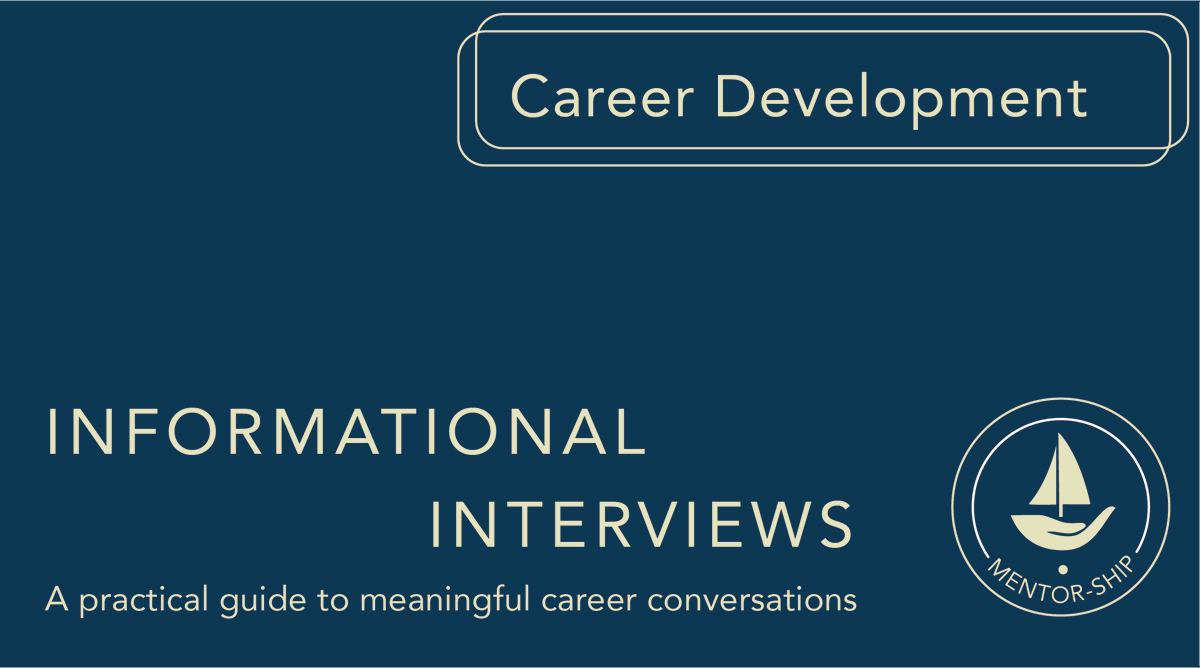 pfslepicka's tweet photo. New series alert🔥! Mentor-Ship's Career Development starts with Informational Interviews! ⛵We share a step-by-step guide with downloadable files (free) to navigate this career networking tool. 
https://t.co/ijJufTjRXv
#mentorship #Careers #substack https://t.co/pqgVZ9QWhQ