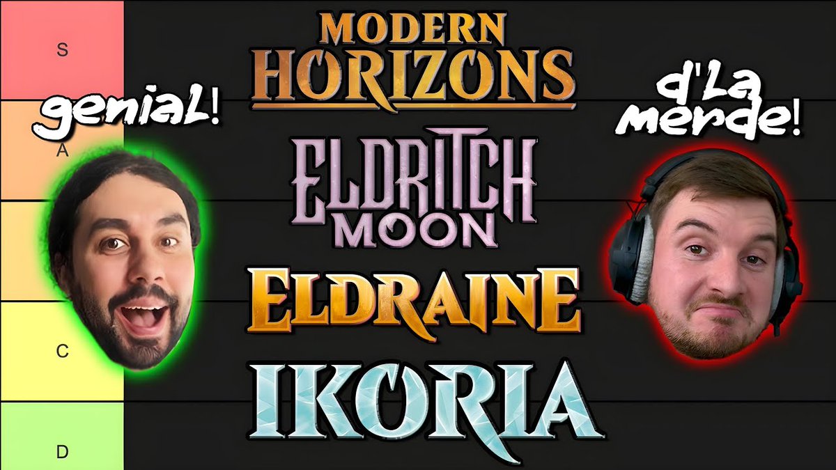 Ce soir, la suite de notre giga tierlist, à 20h, sur la chaine Twitch de Passion Carton ! Venez écouter nos avis désastreux : twitch.tv/passioncarton
