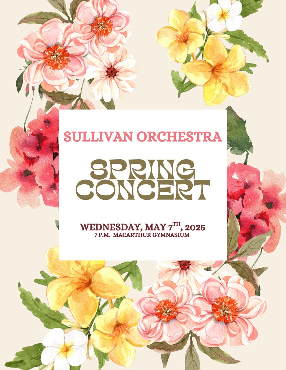 Sullivan Elementary Spring Orchestra Concert! 🌸🌺🌷🎻🎶✨<a href="/PHSD23/">Prospect Hts. SD23</a> <a href="/D23Sullivan/">Anne Sullivan School</a>