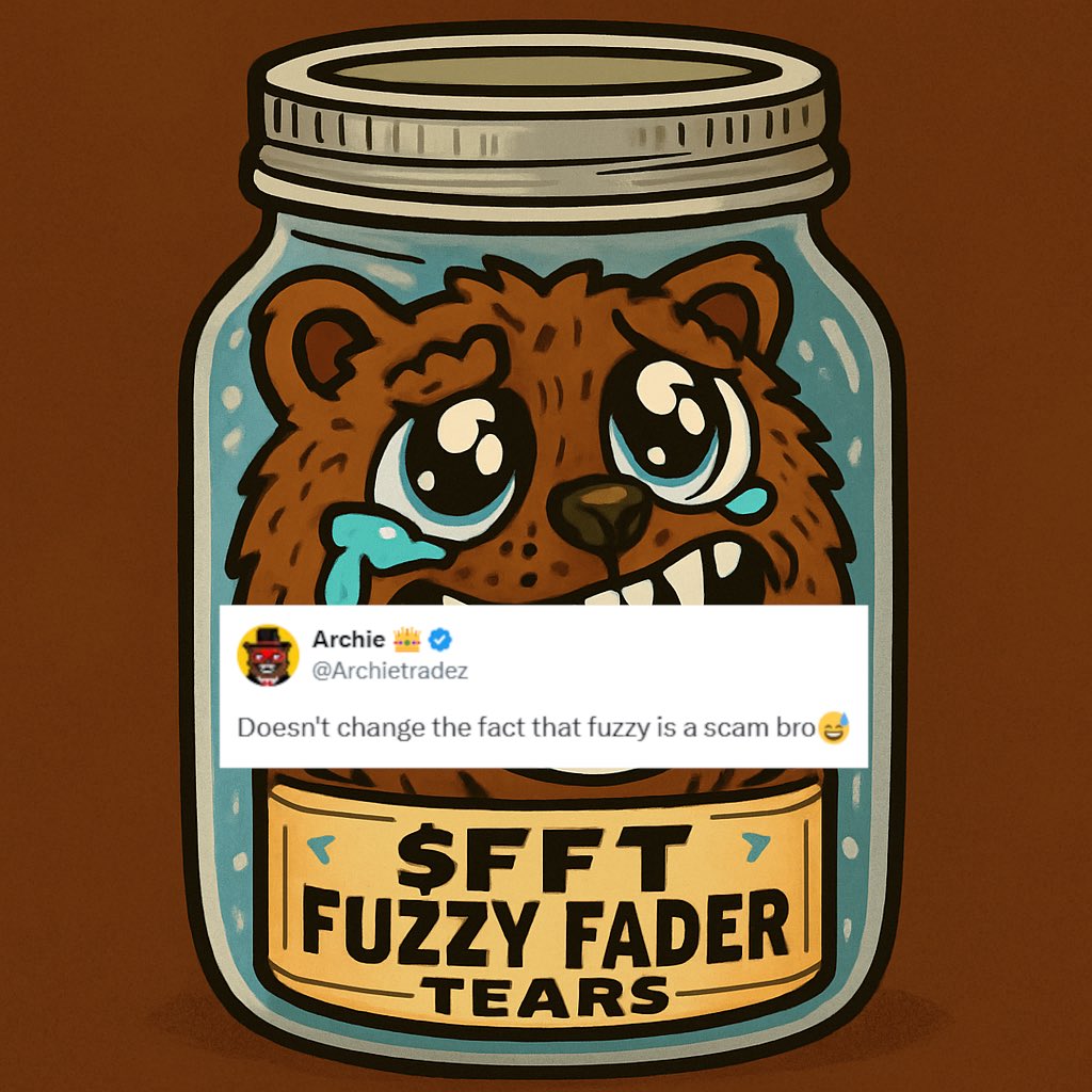 Fuzzy Fader Tears tweet media