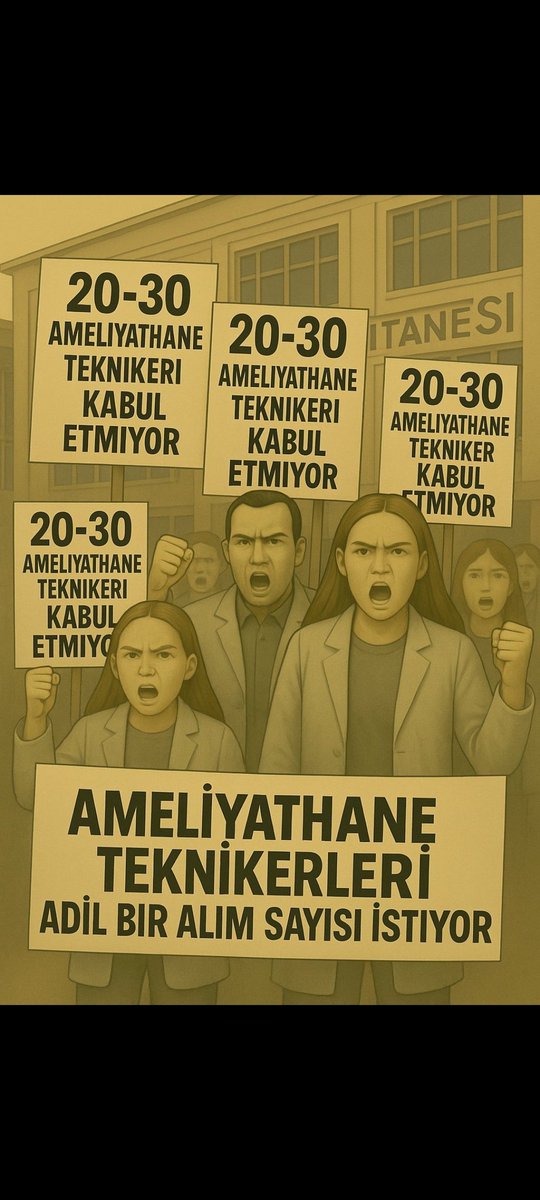 Bize 100un ustu konteyjani bile çok gördünüz bunu kabul etmiyoruz
#AmeliyathaneTekMağdur