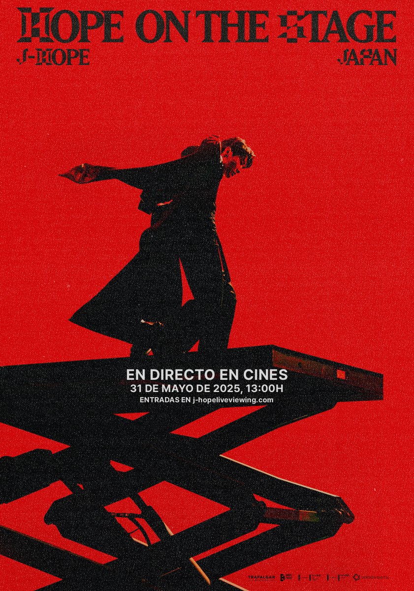 CineYelmo's tweet photo. ¡Volvemos a vernos!
#jhope_tour_liveviewing 31 de mayo en Cine Yelmo. 
Entradas a la venta Viernes 9 de mayo a las 17h 🗓️ https://t.co/Pd0R04KI3J