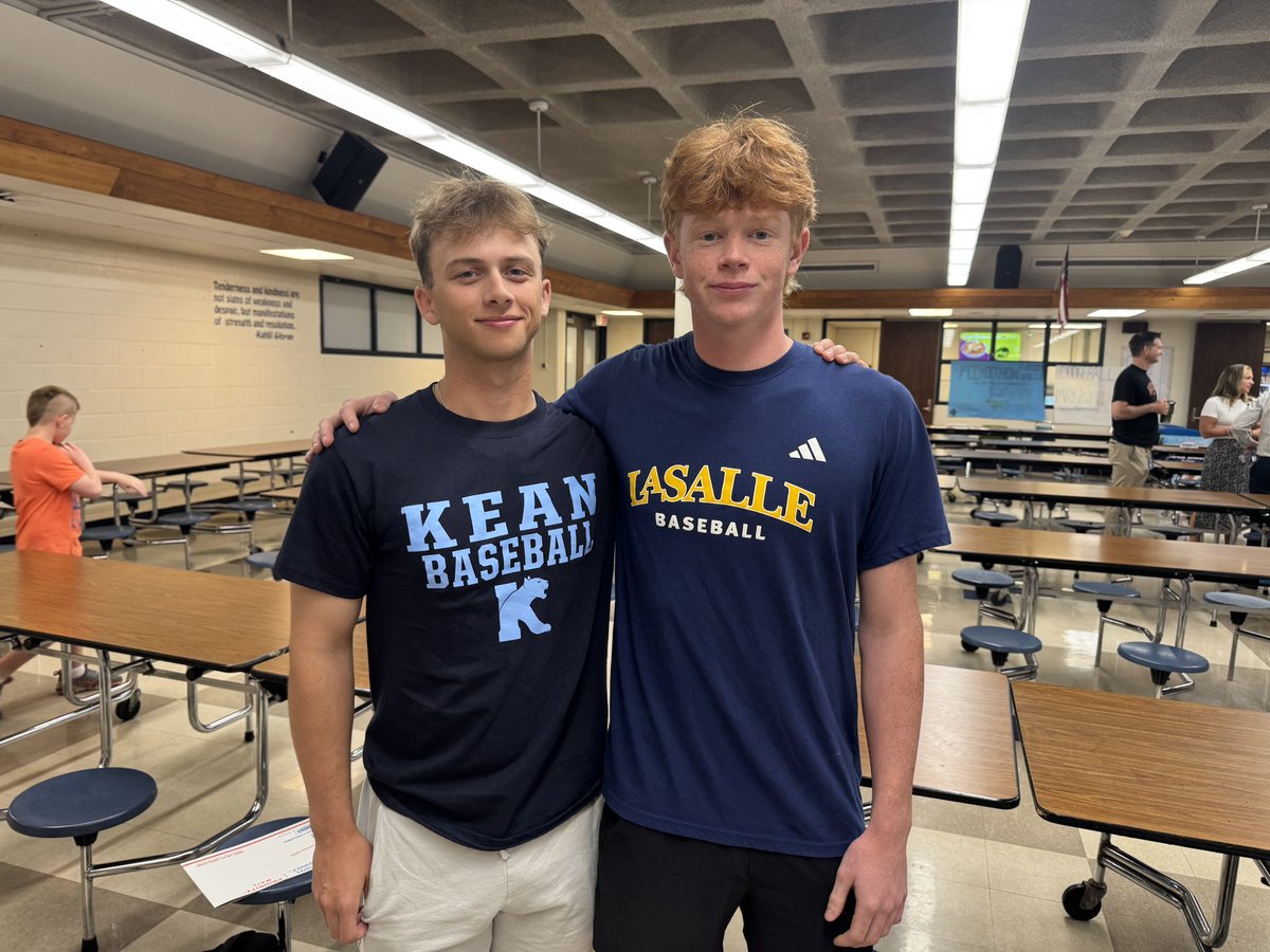 CR North Baseball (@crnorthbaseball) on Twitter photo Congratulations to our two seniors who will be continuing their athletics and education at <a href="/KeanBaseball/">Kean Baseball</a> <a href="/LaSalleBaseball/">LaSalle Baseball</a> . Well deserved to two great athletes and even better young men. Congratulations to our two seniors who will be continuing their athletics and education at <a href="/KeanBaseball/">Kean Baseball</a> <a href="/LaSalleBaseball/">LaSalle Baseball</a> . Well deserved to two great athletes and even better young men.