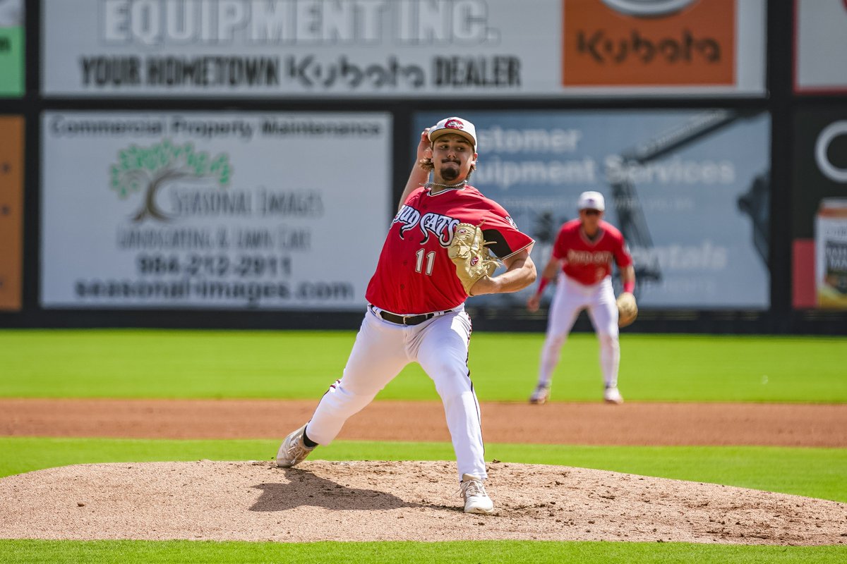 Season high 7 K's for <a href="/BryceMeccage/">Bryce Meccage</a> through 4 IP today 🦾