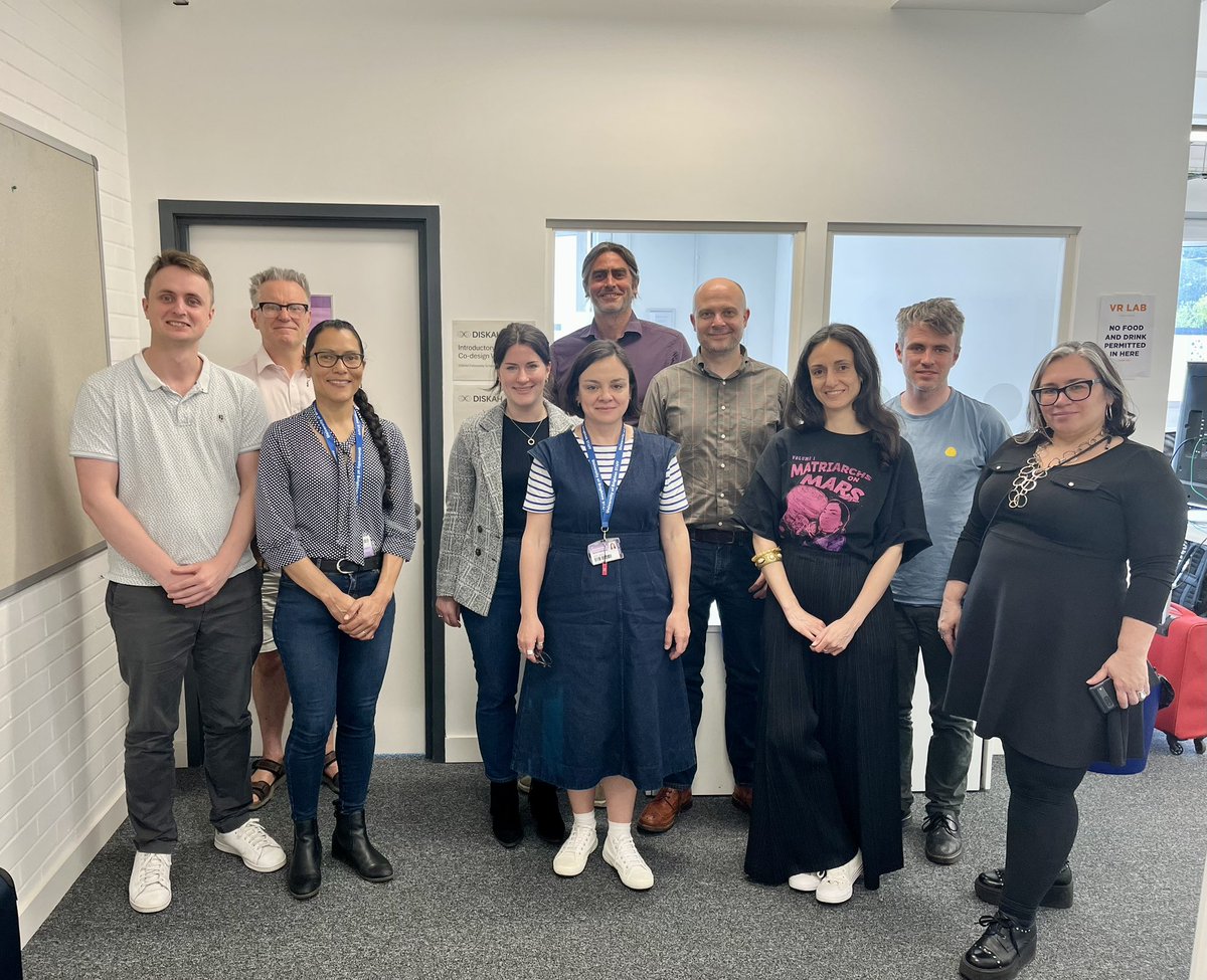 Cultural Informatics (@cultinformatics) on Twitter photo It is a wrap! Thanks to all the #DISKAH fellows and team for a fantastic workshop co-creating our training programme! <a href="/uniofbrighton/">University of Brighton</a> <a href="/UAL/">University of the Arts London</a> <a href="/durham_uni/">Durham University</a> <a href="/UniofExeter/">University of Exeter</a> <a href="/UKRI_News/">UK Research and Innovation</a> It is a wrap! Thanks to all the #DISKAH fellows and team for a fantastic workshop co-creating our training programme! <a href="/uniofbrighton/">University of Brighton</a> <a href="/UAL/">University of the Arts London</a> <a href="/durham_uni/">Durham University</a> <a href="/UniofExeter/">University of Exeter</a> <a href="/UKRI_News/">UK Research and Innovation</a>