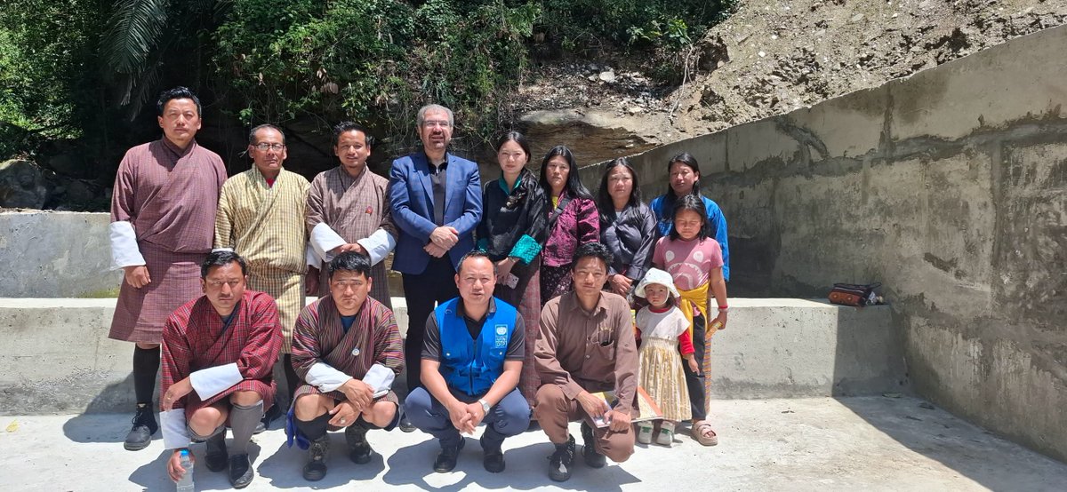 Mohammad Younus (@mohammadyounus_) on Twitter photo In Dagana🇧🇹, Seday, Gyem & Nima are set to double their income. Once held back by water scarcity, the crops of 33 households now thrive w/ water from Narikachu irrigation, restored w/ <a href="/UNDP_Bhutan/">@UNDP_Bhutan</a> <a href="/theGCF/">Green Climate Fund</a> support. "I’ll invest the extra 💰 in my children’s education," says Seday. In Dagana🇧🇹, Seday, Gyem & Nima are set to double their income. Once held back by water scarcity, the crops of 33 households now thrive w/ water from Narikachu irrigation, restored w/ <a href="/UNDP_Bhutan/">@UNDP_Bhutan</a> <a href="/theGCF/">Green Climate Fund</a> support. "I’ll invest the extra 💰 in my children’s education," says Seday.