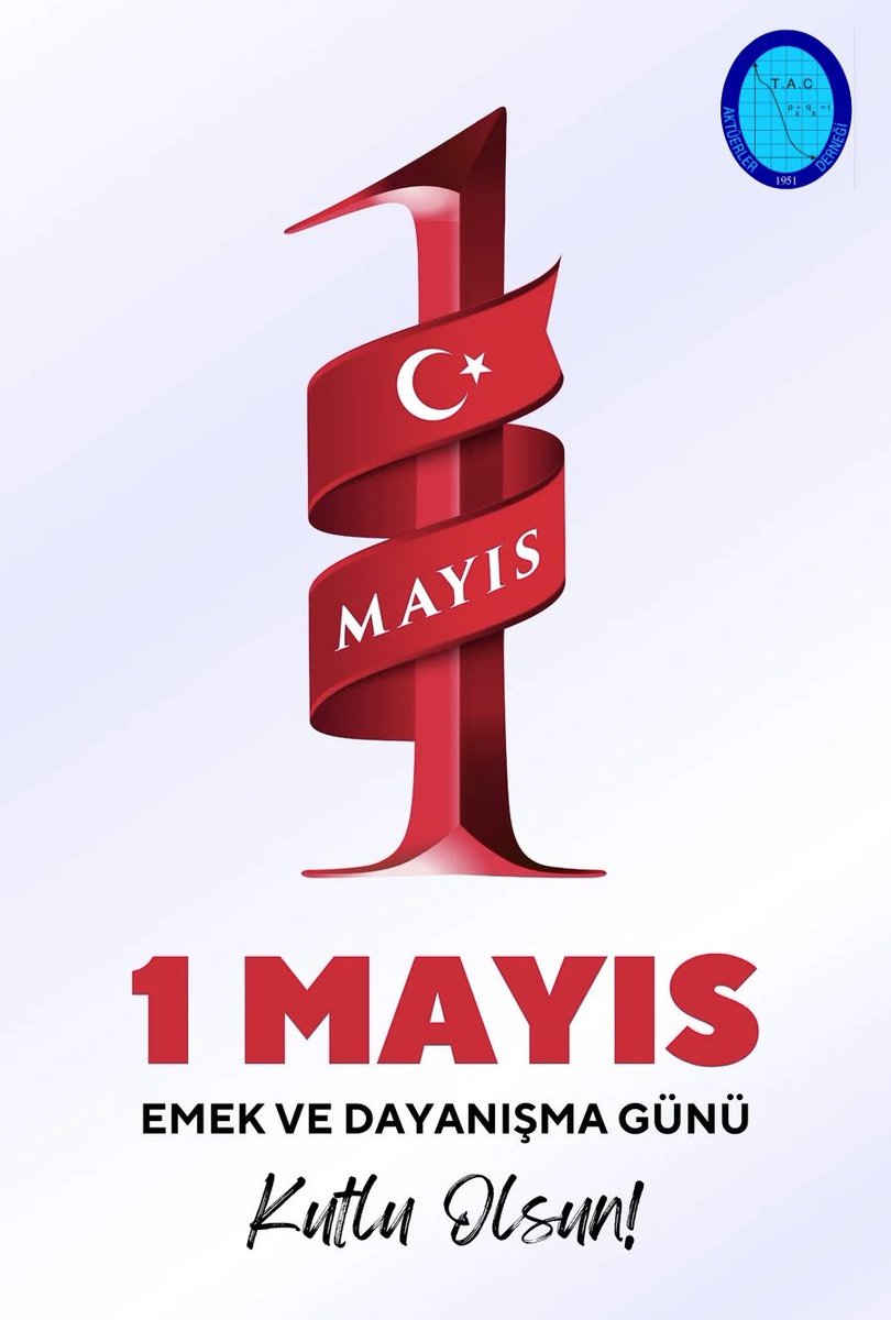 AKTUERLER's tweet photo. Başta sigortacılık,emeklilik ve finans alanlarında çalışan meslektaşlarımız olmak üzere,alın teriyle geleceği inşa eden tüm emekçilerin 1 Mayıs Emek ve Dayanışma Günü’nü kutluyoruz.

Dayanışmanın,adaletin ve emeğe saygının yükseldiği bir gelecek dileğiyle... https://t.co/BFDYtXZDP8