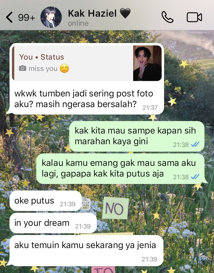 Problem,
Haechan few tweets au.