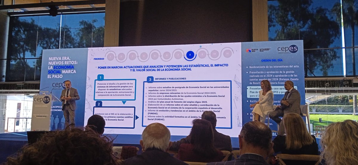 Dimarts passat, UCTAIB va ser present a la 33a Assemblea de <a href="/CEPES2/">CEPES</a>  celebrada a Múrcia, compartint espais de diàleg i col·laboració amb altres entitats de l’economia social per seguir enfortint el cooperativisme arreu de l’Estat. #EconomiaSocial #Cooperativisme