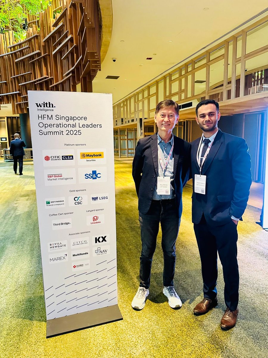 NAVFundServices's tweet photo. Privileged to join industry leaders at the #WithIntelligence HFM Operational Leaders Summit 2024 in Singapore. If you’d like to discuss #FundAdministration, operational efficiencies, or simply exchange insights, reach out to Utkarsh Sharma at Utkarsh.Sharma@navfundservices.com https://t.co/uzFeyFP22D