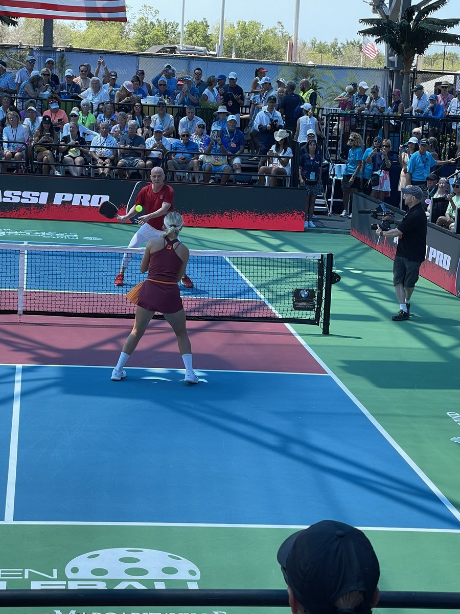 davebenz's tweet image. Chad Edwards and I are pumped to be calling @AndreAgassi ‘s pro pickleball debut in a few minutes at the @usopenpicklebal championships in a few minutes on @CBSSportsNet .