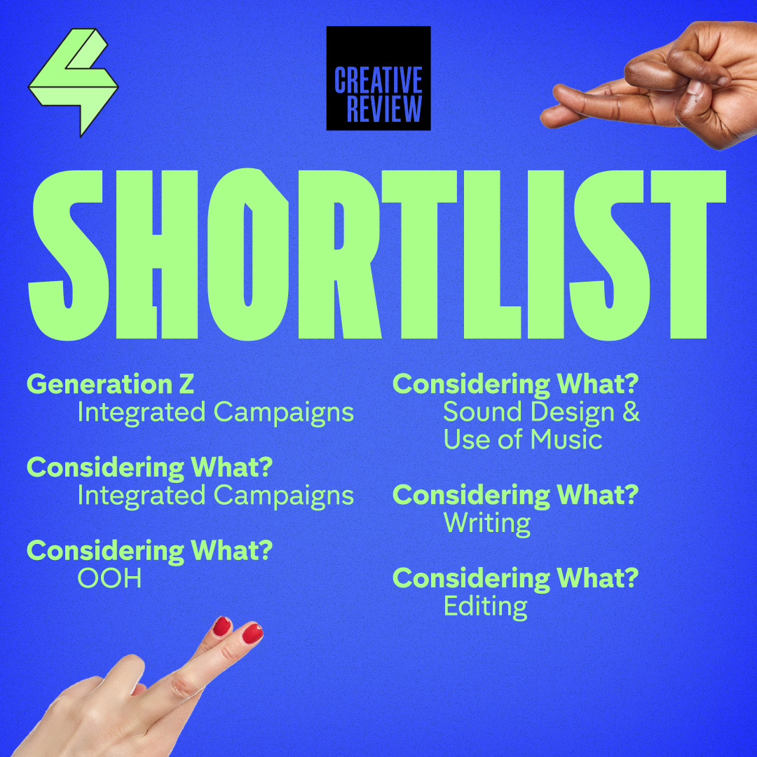 Excited to share that we’ve been shortlisted in Creative Review’s Annual Awards 2025! Turns out all these coffee-fuelled brainstorming sessions were worth it. Thank you @creativereview, and to everyone involved. 
#CRAnnualAwards25