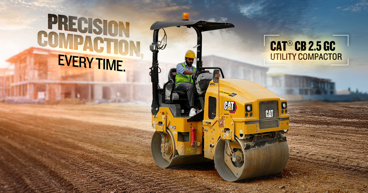 AlBahar_Cat's tweet photo. Compact power, exceptional results. The Cat® CB2.5 GC Compactor is your reliable partner for all compaction needs. Discover its benefits today! 
https://t.co/cC0AB0DNkZ
#Paving #Construction #AlBaharCat #CatPaving #Compactors #CatCompactor https://t.co/DZOM4A3f8z