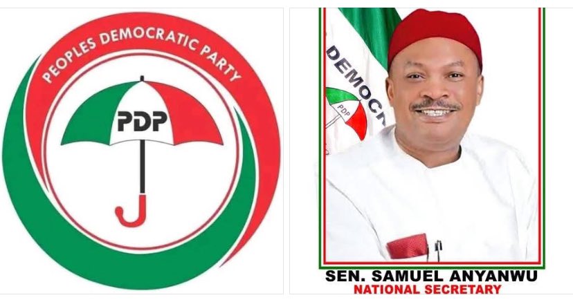 PDP STAKEHOLDERS LAUD THE NWC ON INTERNAL PARTY CONFLICT RESOLUTION MECHANISM AND CONSTITUTIONALITY

For avoidance of doubt, as of April 30, 2025, Senator Samuel Anyanwu remains the National Secretary of the Peoples Democratic Party (PDP) as officially ratified by the partys
