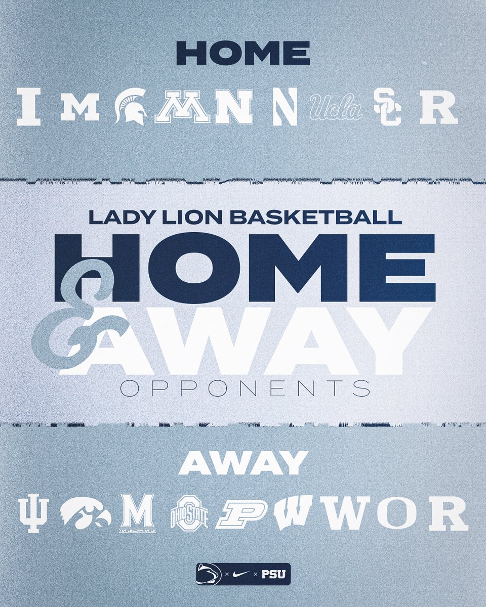 B1G opponents locked in. 🔒

#LionMentality