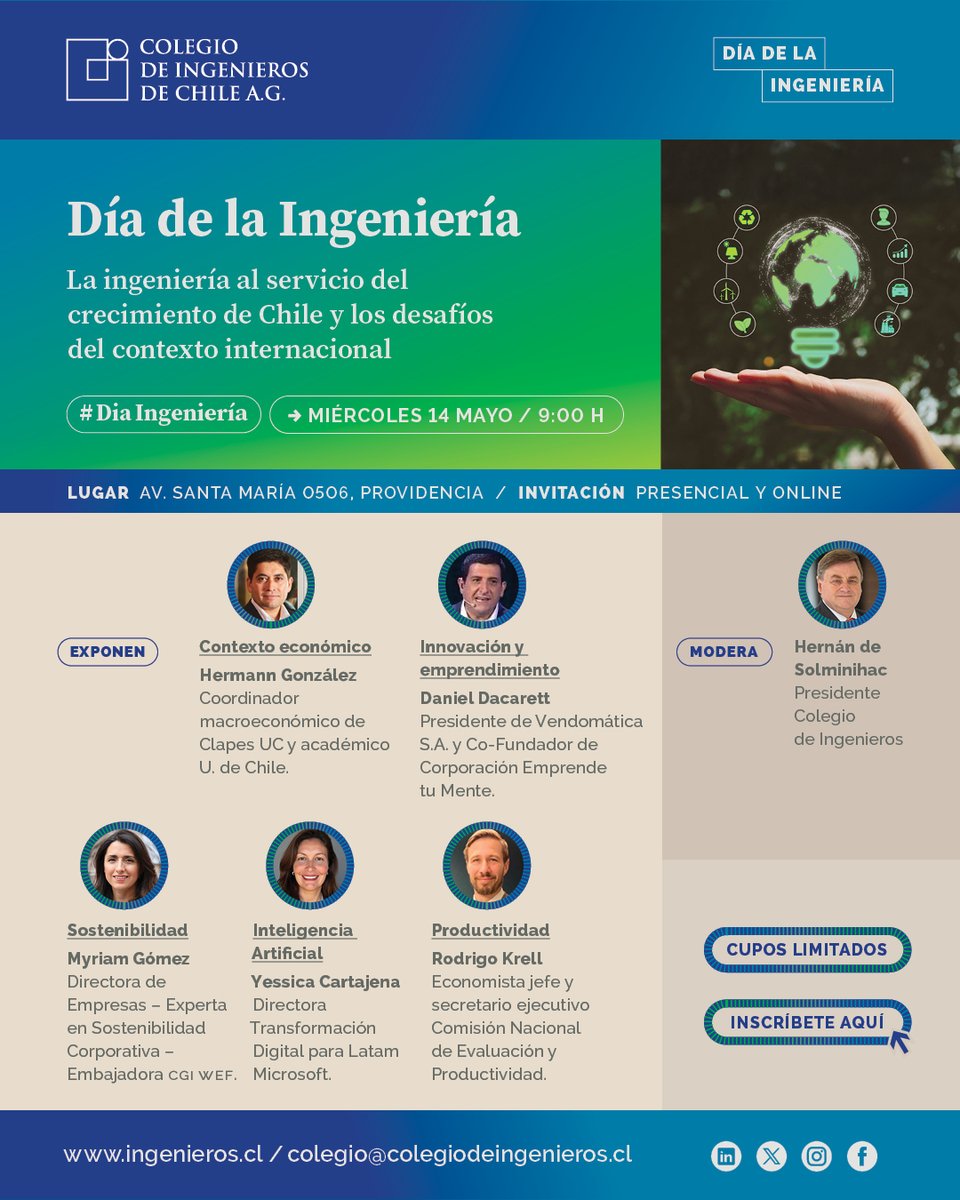 Colegio de Ingenieros de Chile A.G. tweet media