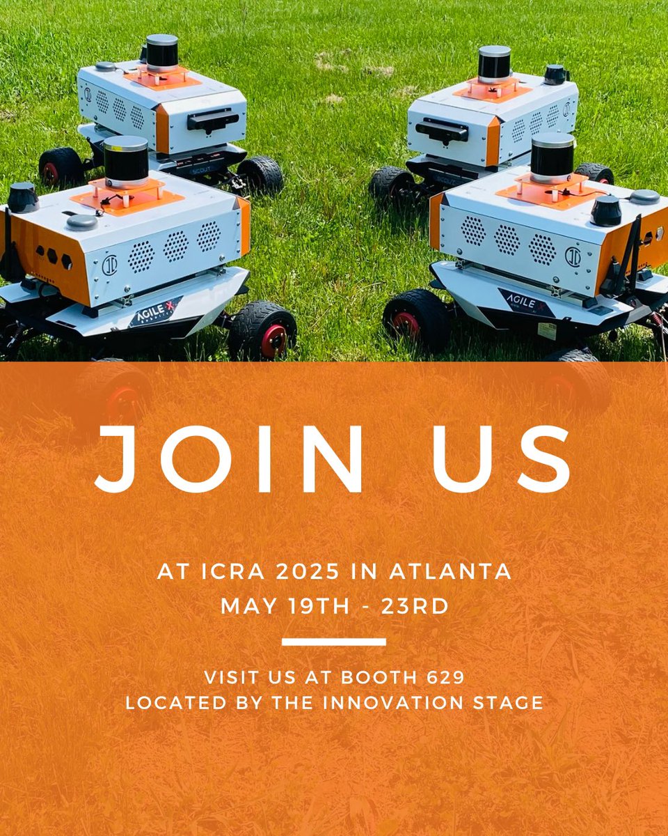 We're excited to announce InDro Robotics will be at ICRA 2025 in Atlanta, May 19th - 23rd! Visit us at Booth 629, located by the Innovation Stage, to explore our cutting-edge robotic solutions. We look forward to connecting with you!