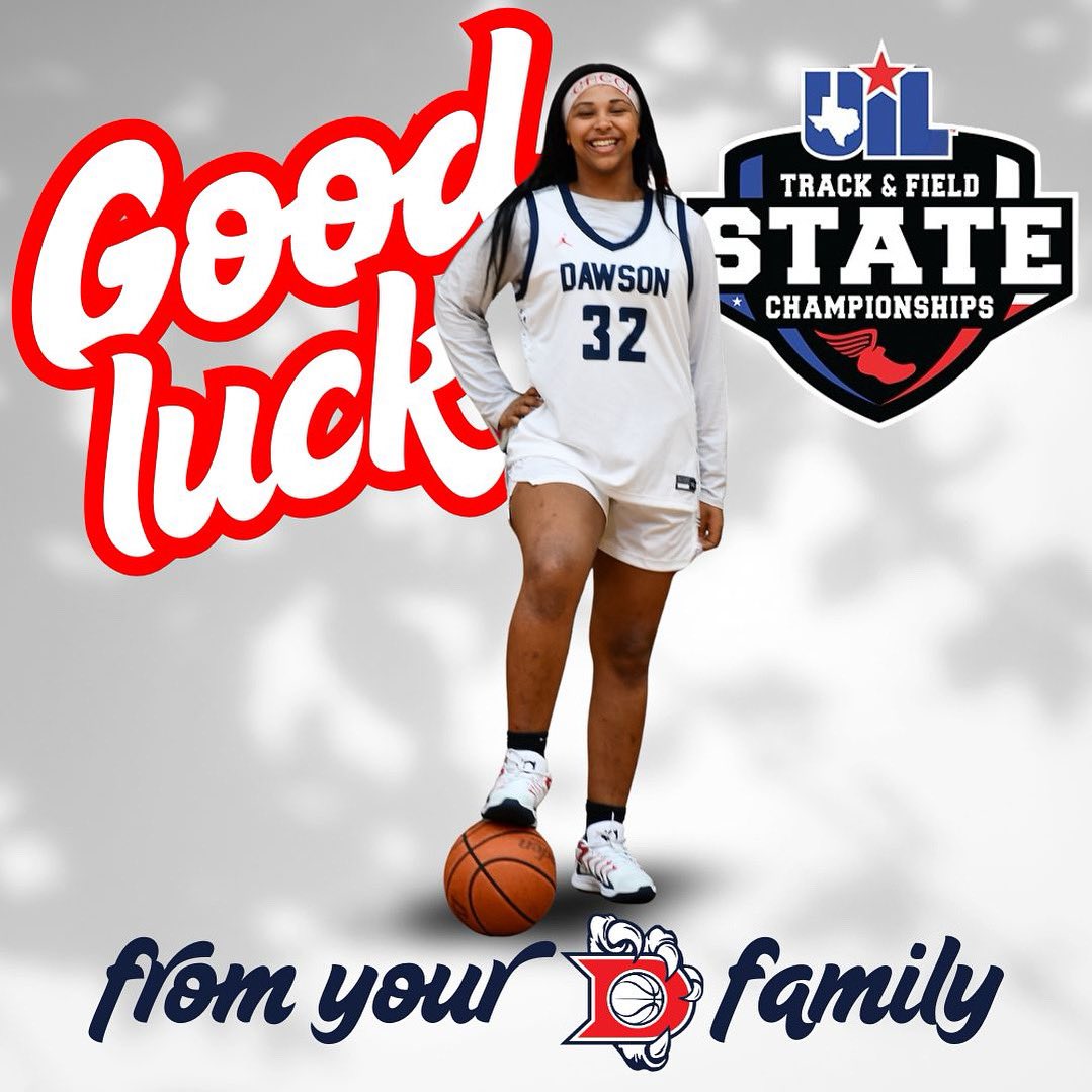 Dawson Girls Hoops (@hoopsdawson) on Twitter photo KYLIE’S GOING FOR THE GOLD! 🥇 Shoutout to our freshman post player, Kylie Herpin, for making it to state this coming weekend in shot put and discus. Go get ‘em! 🤩🤝🏾🦅 <a href="/DawsonHighSchl/">Dawson Eagles</a> <a href="/AthlPearlandisd/">Pearland ISD Athletics Department</a> <a href="/drdavis111/">Dr. David Davis</a> KYLIE’S GOING FOR THE GOLD! 🥇 Shoutout to our freshman post player, Kylie Herpin, for making it to state this coming weekend in shot put and discus. Go get ‘em! 🤩🤝🏾🦅 <a href="/DawsonHighSchl/">Dawson Eagles</a> <a href="/AthlPearlandisd/">Pearland ISD Athletics Department</a> <a href="/drdavis111/">Dr. David Davis</a>