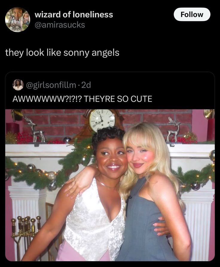 sugarybisous's tweet photo. this still makes me so happy like they are the cutest girls and they really do look like sonny angels https://t.co/3CwxGOHBdB